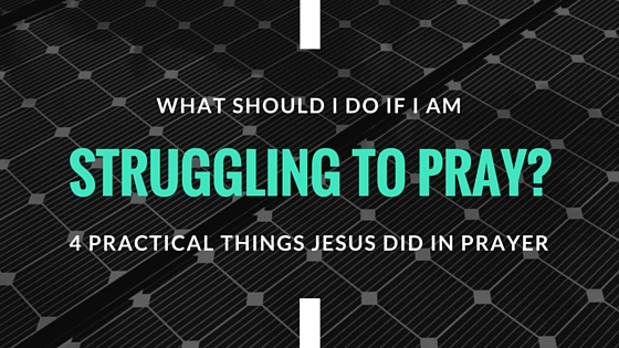 Struggling to pray_