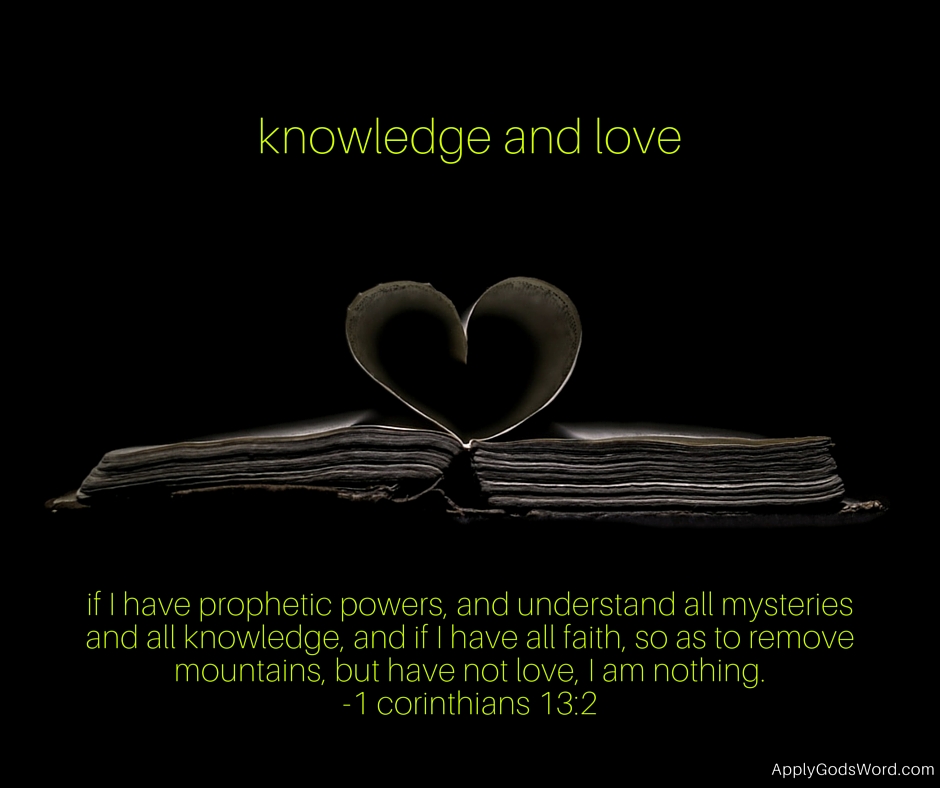 knowledge and love mark ballenger apply gods word