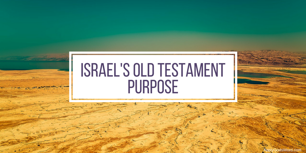 What was israel's purpose in the Old Testament