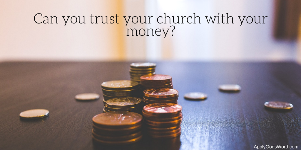 money problems in the church