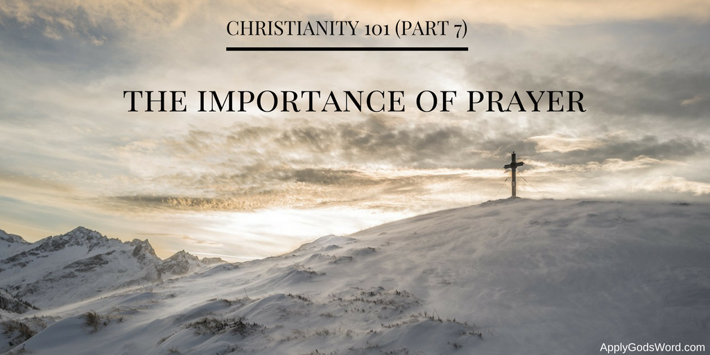 the importance of prayer